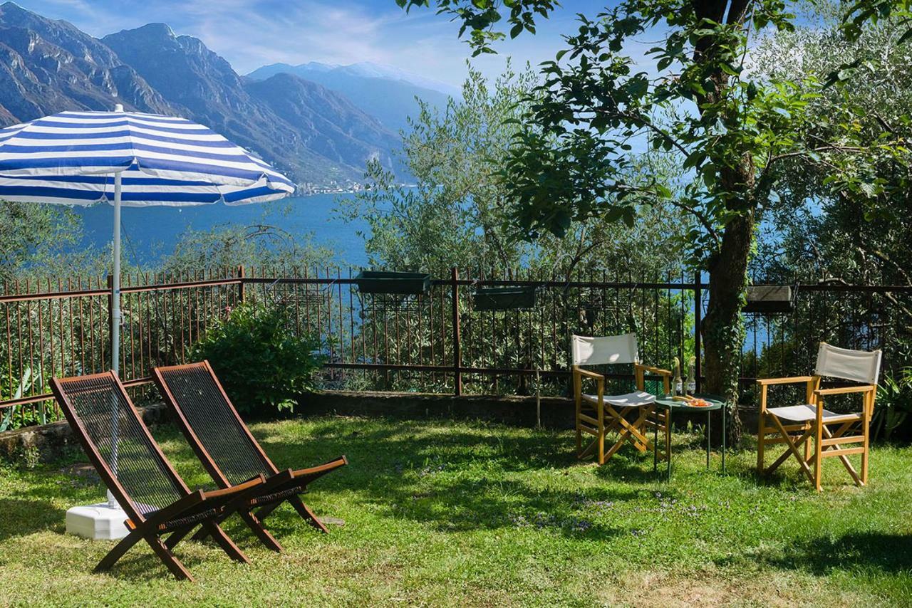Discesa A Lago With Terrace And Garden On Lake Iseo Рива-ди-Сольто Экстерьер фото